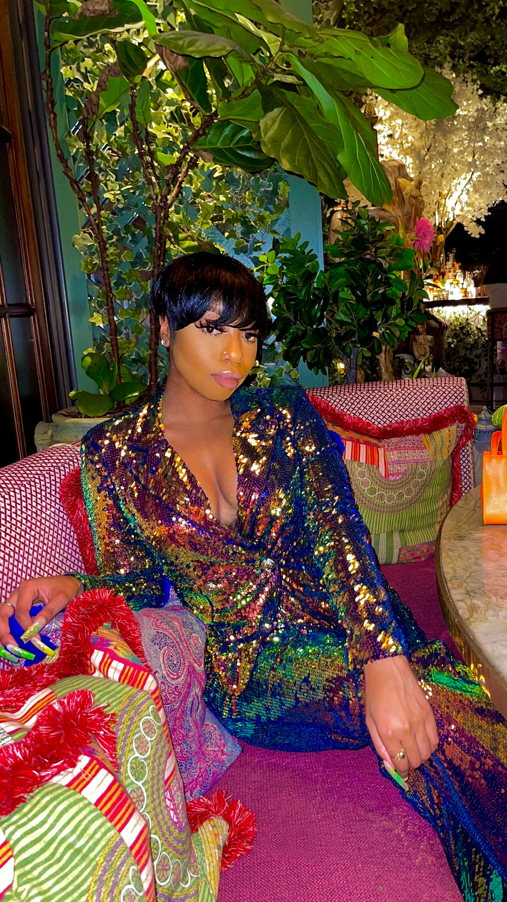 Icon | Sequin Blazer (Blazer Only)